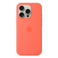 Custodia MagSafe in silicone per iPhone 16 Pro - Mandarancio