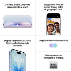 iPhone 17 256GB nero