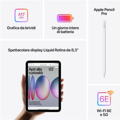 iPad mini Wi‑Fi + Cellular 128GB - Blu