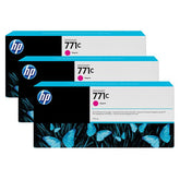 Confezione da 3 cartucce di inchiostro magenta DesignJet HP 771C, 775 ml