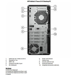 ProDesk 2 Tower G1i E (gar. 3 anni onsite)