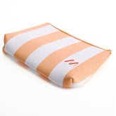 MUITOMAS - Pochette in neoprene bianco/ peach fuzz