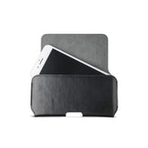 BELTPRO - Custodia universale orizzontale con passante cintura in pelle sintetica compatibile con smartphone fino a 6.1" dimensione display