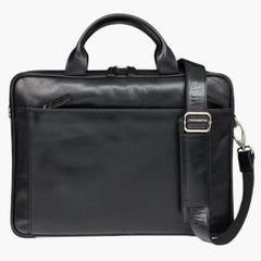 Amalienborg 15" Borsa in pelle - Nero