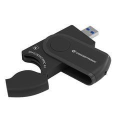 LETTORE DI SCHEDE 4-IN-1 USB 3.0 - SD/SDHC/SDXC x 2, Micro SD/T-Flash x 2