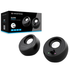 MINI SPEAKER 2.0 2x5W, BLUTEOOTH 5.0, Jack 3.5mm per PC, USB