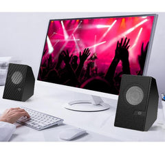 SPEAKER 2.0 3x3W BLUTEOOTH 5.0, Jack 3.5mm per PC, USB