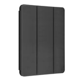 BOOKFOLIO - Custodia a libro colore nero con funzione stand, porta pennino compatibile con Apple iPad 7 gen/8 gen/9 gen