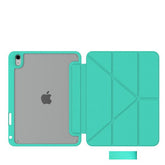 BOOKMAG- Custodia a libro, con retro cover trasparente, ultra sottile, materiale resistente agli urti, on/off display compatibile con Apple iPad 11" 11th gen/ iPad 10.9"