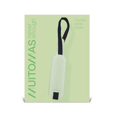 MUITOMAS - Portabottiglie in neoprene verde salvia
