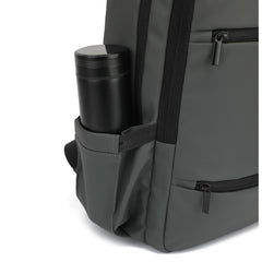 BUSINESSBPACK - Zaino per laptop fino a 15.6", due tasche esterne, due tasche interne, chiusura zip, imbottitura interna, predisposizione per trolley