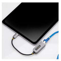 Adattatore Ethernet USB C, Convertitore di Rete/NIC NBASE-T 2.5/1GbE da USB Type-C 3.0 a RJ45. Compatibile Thunderbolt, Windows e Mac