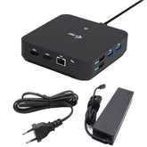 Docking station USB-C Triplo video: 1x Display Port + 2x HDMI PD 100 W + alimentatore 100W