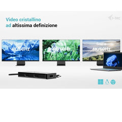 Adattatore Video USB-C fino a TRE MONITOR 4K HDMI (3xHDMI), con Power Delivery 100W