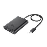 Adattatore Video USB-C 3.1 a Doppio Monitor Display Port 4K (2xDP)