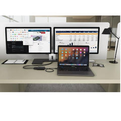 Adattatore Video USB-C 3.1 a Doppio Monitor Display Port 4K (2xDP)
