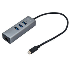 HUB USB-C a 3 Porte USB A + 1x RJ45 Ethernet