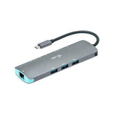 Docki USB-C MTL 4K 1x HDMI + 4xUSB 3.2+ LAN + PD 100W