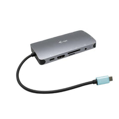 Docking Station USB-C MTL HDMI / VGA, 5xUSB + RJ45 + SD/MicroSD + PD 100W