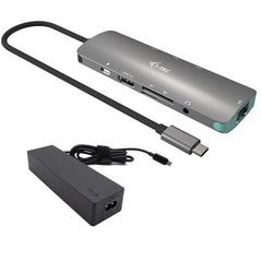 DOCKING STATION USB-C - HDMI+LAN+PD100W+ Alimentatore