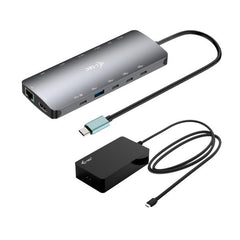 Docking station USB-C MTL NANO 4K PER 3 MONITOR (2xHDMI,1xUSB-C) + PD 140W con Alimentatore 140W