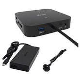 Docking station USB-C Triplo Monitor (3 monitor: 1x HDMI e 2x DP) + PD100W con Alimentatore 100W