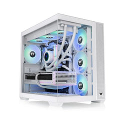 View 380 TG ARGB Snow Mid Tower Chassis