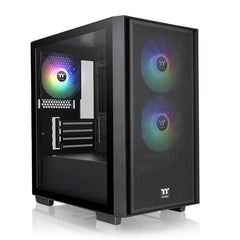 Versa H16 TG ARGB/Black/Win/SPCC/Tempered Glass*1/120mm ARGB Lite Fan*3/Brown Box