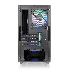 Versa H16 TG ARGB/Black/Win/SPCC/Tempered Glass*1/120mm ARGB Lite Fan*3/Brown Box