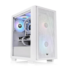 Versa H16 TG ARGB Snow/White/Win/SPCC/Tempered Glass*1/120mm ARGB Lite White Fan*3/Brown Box