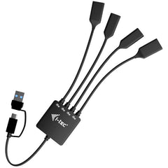 Cavo HUB USB-C/USB-A a 4 porte USB 3.2 Gen 1(2x USB-C, 2x USB-A)