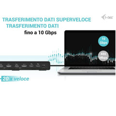 Docking Station USB3.0 /USB C Doppio MONITOR (Porte Video: 2xDP+2XHDMI) + PD100W con alimentatore