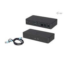DOCKING STATION UNIVERSALE USB 3.0 / USB-C / TB Doppio Monitor (2xDP+2xHDMI) + PD100W con Alimentatore