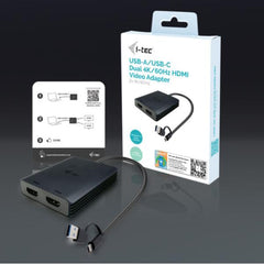 Adattatore Video Universale USB-A/USB-C Doppio Monitor HDMI 4K/60Hz (2xHDMI)
