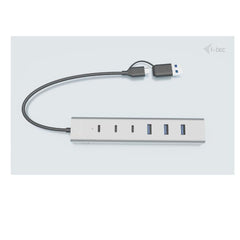 HUB UNIVERSALE USB-C / USB-A di Ricarica a 7 Porte USB: 3x USB-C, 4x USB-A