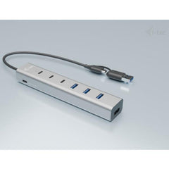 HUB UNIVERSALE USB-C / USB-A di Ricarica a 7 Porte USB: 3x USB-C, 4x USB-A