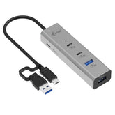 HUB Universale MTL USB-C/USB-A (4 porte USB (2x USB-A e 2x USB-C) + PD 85W