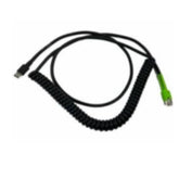 CAVO USB 3,7 MT SCHERMATO PER SCANNER ZEBRA, A SPIRALE