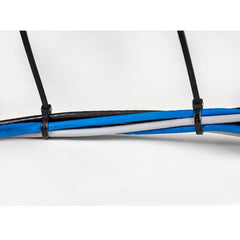Fascette fermacavo riutilizzabili da 25 cm - 4 mm di larghezza, 55mm di diametro