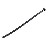 FASCETTE FERMACAVO DA 25 CM 100 PZ - NERO