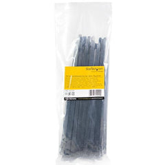 FASCETTE FERMACAVO DA 25 CM 100 PZ - NERO