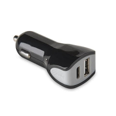 CCTYPECUSB - 17W USB-A/USB-C Car Charger