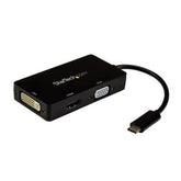 Adattatore 3 in 1 USB-C a HDMI DVI o VGA