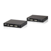 IT-RACK Estensore KVM USB DVI Dual View HDBaseT™ 2.0 (1920 x 1200 a 100 m o 150 m)