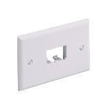 PLACCA PER 2 MINI-COM BIANCA