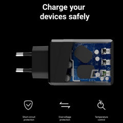 Caricabatterie Green Cell GC ChargeSource 3 3xUSB 30W con tecnologia di ricarica rapida Ultra Charge e Smart Charge