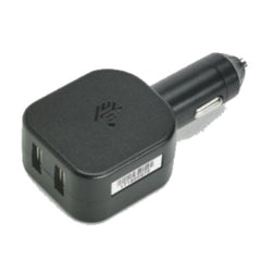 CARICABATTERIE DA AUTO CON 2 PORTE USB PER STAMPANTI E TERMINALI ZEBRA