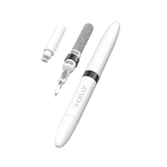 CLEANINGKIT - Kit pulizia dispositivi 4in1, include spazzolino rimozione sporco, punta per la rimozione sporco, spazzola rigida per pulizia scanalature, spugna