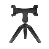 CLICKNANOTRI - Mini treppiede universale per smartphone, testina orientabile fino a 360°, dotato di filettatura 1/4", tascabile