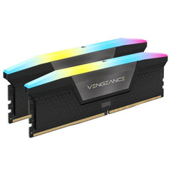 RAM VENGEANCE RGB DDR5 32GB (2x16GB) 7200MHz C34, nero